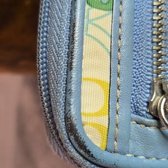 Coach Multicolor Wristlet Wallet - Picture 3 of 10